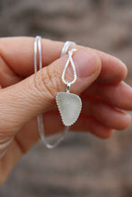 Load image into Gallery viewer, White Sea Glass Necklace
