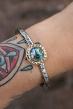 Load image into Gallery viewer, Sunburst Abalone Stacker Cuff
